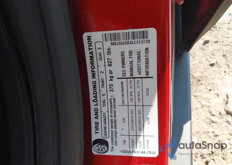 2020 Ford Ecosport Se from USA, damaged, VIN MAJ3S2GE4LC313128